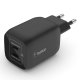 Belkin CARICABATTERIE DA PARETE DOPPIO GAN USB-C PPS 65W 6