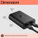 HP Caricabatterie per laptop USB-C GaN da 65 W 6