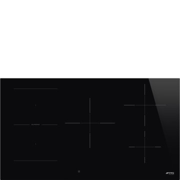 Smeg Universal Classica Piano di cottura SI1M4954D Nero