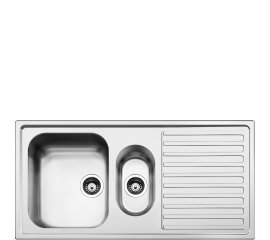 Smeg LLR102-2 lavello Lavello montato su piano Rettangolare Acciaio inox