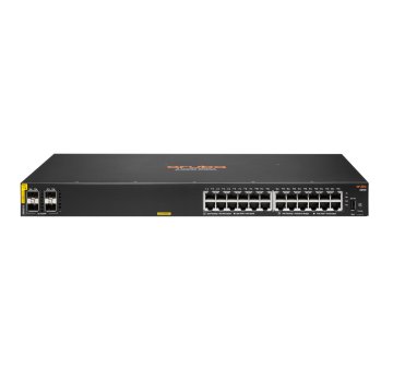 HPE Aruba Networking Aruba 6000 24G Class4 PoE 4SFP 370W Gestito L3 Gigabit Ethernet (10/100/1000) Supporto Power over Ethernet (PoE) 1U