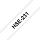 Brother HSE-231 nastro per etichettatrice TZe 2