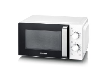 Severin MW 7885 forno a microonde Superficie piana Solo microonde 17 L 700 W Nero, Bianco