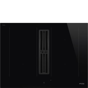 Smeg Universal Universale Piano di cottura HOBD472D Nero