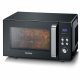 Severin MW 7763 forno a microonde Superficie piana Microonde con grill 25 L 900 W Nero, Stainless steel 3