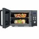 Severin MW 7763 forno a microonde Superficie piana Microonde con grill 25 L 900 W Nero, Stainless steel 4
