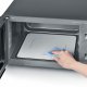 Severin MW 7763 forno a microonde Nero, Argento Microonde con grill Superficie piana 25 L 900 W 7