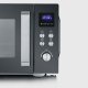 Severin MW 7763 forno a microonde Nero, Argento Microonde con grill Superficie piana 25 L 900 W 8