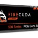 Seagate FireCuda 530 M.2 1 TB PCI Express 4.0 3D TLC NVMe 5