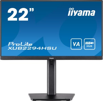 iiyama ProLite XUB2294HSU-B2 Monitor PC 54,6 cm (21.5") 1920 x 1080 Pixel Full HD LCD Nero