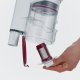 Severin HV 7152 scopa elettrica Aspirapolvere elettrica Batteria Secco Sacchetto per la polvere 0,5 L 120 W Rosso, Bianco 2,2 Ah 6