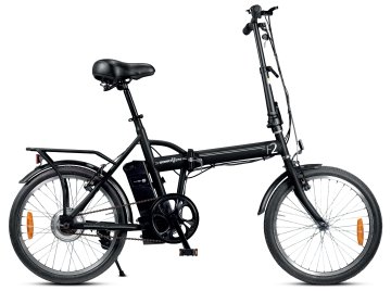 Smartway F2-L1S6-K bicicletta elettrica Nero Acciaio 50,8 cm (20") 22 kg Ioni di Litio