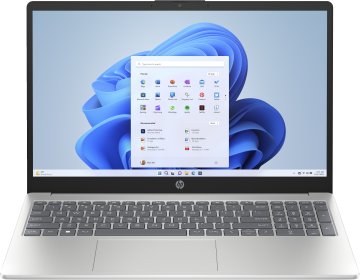 HP 15-fc0026nl AMD Ryzen™ 5 7520U Computer portatile 39,6 cm (15.6") Full HD 8 GB LPDDR5-SDRAM 512 GB SSD Wi-Fi 6 (802.11ax) Windows 11 Home Argento