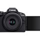 Canon EOS R50, Black + RF-S 18-45mm F4.5-6.3 IS STM Kit MILC 24,2 MP CMOS 6000 x 4000 Pixel Nero 3