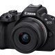 Canon EOS R50, Black + RF-S 18-45mm F4.5-6.3 IS STM Kit MILC 24,2 MP CMOS 6000 x 4000 Pixel Nero 4