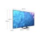 Samsung Series 7 TV QE65Q70CATXZT QLED 4K, Smart TV 65
