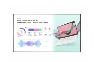 LG 86UH5J-H visualizzatore di messaggi Pannello piatto per segnaletica digitale 2,18 m (86") IPS Wi-Fi 500 cd/m² 4K Ultra HD Nero WebOS 24/7