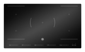 Bertazzoni P905I2M30NV piano cottura Nero Da incasso 90 cm Piano cottura a induzione 5 Fornello(i)