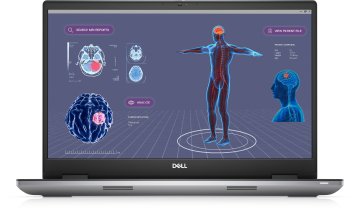 DELL Precision 7780 Intel® Core™ i7 i7-13850HX Workstation mobile 43,9 cm (17.3") Full HD 16 GB DDR5-SDRAM 512 GB SSD NVIDIA RTX 2000 Ada Wi-Fi 6E (802.11ax) Windows 11 Pro Italiano Grigio