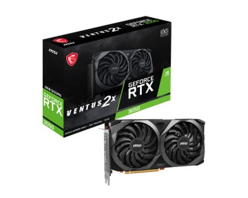 MSI VENTUS GEFORCE RTX 3050 2X 8G OCV1 scheda video NVIDIA 8 GB GDDR6