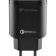 Cellularline USB Charger 18W - Huawei, Xiaomi, Wiko, Asus and other smartphone Caricabatterie da rete adattivo 18W 2