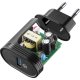 Cellularline USB Charger 18W - Huawei, Xiaomi, Wiko, Asus and other smartphone Caricabatterie da rete adattivo 18W 3