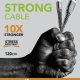 Cellularline Tetra Force Cable 120cm - USB-C Cavo USB-C ultra resistente 7
