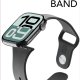 Cellularline Urban Band - Apple Watch 38/40/41 mm Cinturino in silicone per Apple Watch 3