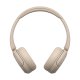 Sony WH-CH520 Auricolare Wireless A Padiglione Musica e Chiamate USB tipo-C Bluetooth Base di ricarica Crema 3