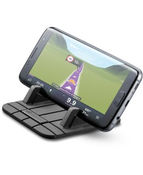 Cellularline Dash Pad Pro - Universal Supporto smartphone da auto per cruscotto