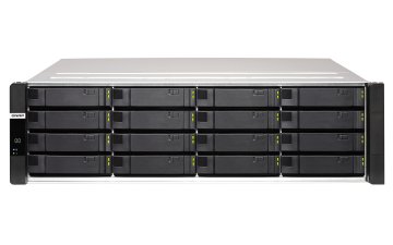 QNAP ES1686dc NAS Armadio (3U) Intel® Xeon® D D-2142IT 48 GB DDR4 0 TB QNAP Enterprise System Nero