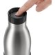 EMSA Bludrop Sleeve N3110500 borraccia Fitness, Sport 500 ml Acciaio inox Nero, Acciaio inox 6