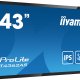 iiyama T4362AS-B1 visualizzatore di messaggi Pannello piatto interattivo 108 cm (42.5