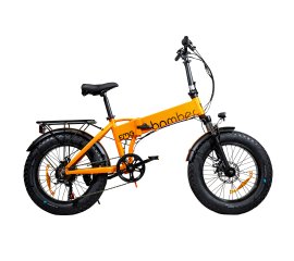 EMG Fat Bike Bomber 250W con telaio 17" foldable, ruota 20", Freni a disco a/p, Cambio Shimano e batteria 10Ah