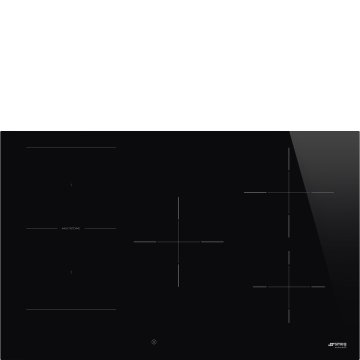 Smeg Universal Classica Piano di cottura SI1M4854D Nero