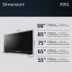 Sony BRAVIA XR | XR-55X90L | Full Array LED | 4K HDR | Google TV | ECO PACK | BRAVIA CORE | Perfect for PlayStation5 | Aluminium Seamless Edge Design 17
