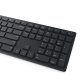 DELL KM5221W tastiera Mouse incluso RF Wireless QWERTY US International Nero 10
