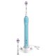 Oral-B PRO 80285669 spazzolino elettrico Adulto Spazzolino rotante-oscillante Blu 2