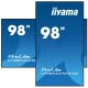 iiyama LH9854UHS-B1AG visualizzatore di messaggi Pannello piatto per segnaletica digitale 2,48 m (97.5