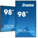 iiyama LH9854UHS-B1AG visualizzatore di messaggi Pannello piatto per segnaletica digitale 2,48 m (97.5