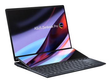 ASUS Zenbook Pro 14 Duo OLED UX8402VU-P1073W Intel® Core™ i9 i9-13900H Computer portatile 36,8 cm (14.5") Touch screen 2.8K 16 GB LPDDR5-SDRAM 1 TB SSD NVIDIA GeForce RTX 4050 Wi-Fi 6E (802.11ax) Wind