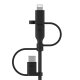Belkin BOOST CHARGE cavo USB 1 m USB A USB C/Micro-USB B/Lightning Nero 4