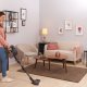 Hoover HF1 HF103X 011 Aspirapolvere elettrica Batteria Secco Tessuto Senza sacchetto 0,9 L 170 W Titanio 18