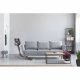 Hoover HF1 HF103X 011 Aspirapolvere elettrica Batteria Secco Tessuto Senza sacchetto 0,9 L 170 W Titanio 97