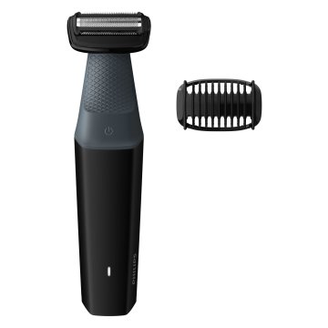 Philips BODYGROOM Series 3000 Rasoio delicato Bodygroom utilizzabile sotto la doccia