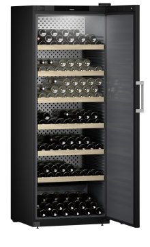 Liebherr WSbli 7731-20 Libera installazione Nero, Acciaio inox 324 bottiglia/bottiglie