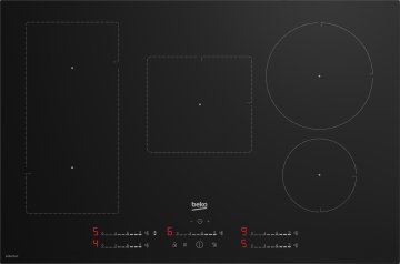 Beko HII85720UFT Nero Da incasso 80 cm Piano cottura a induzione 5 Fornello(i)