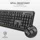 Trust TKM-350 tastiera Mouse incluso Universale RF Wireless QWERTY Italiano Nero 5