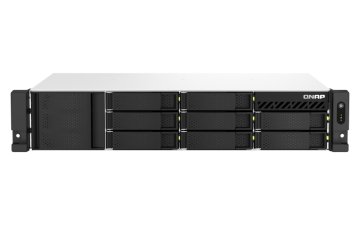 QNAP TS-864EU-RP-8G server NAS e di archiviazione Armadio (2U) Collegamento ethernet LAN Nero