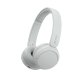 Sony Cuffie Bluetooth wireless WH-CH520 - Durata della batteria fino a 50 ore con ricarica rapida, stile on-ear - Bianco 2